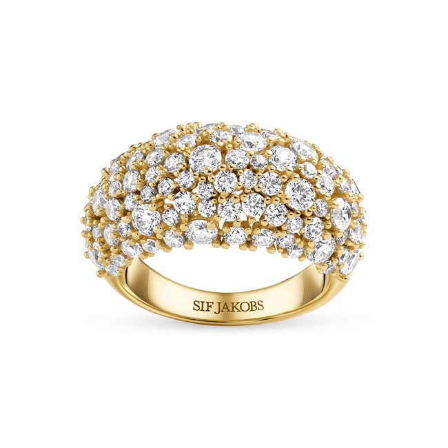 Sif Jakobs Cristallo Grande Bague - SJ-R2496-CZ-YG