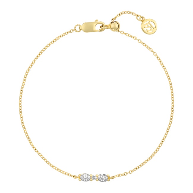 Sif Jakobs Ellera Ovale Bracelet - SJ-B2418-CZ-YG