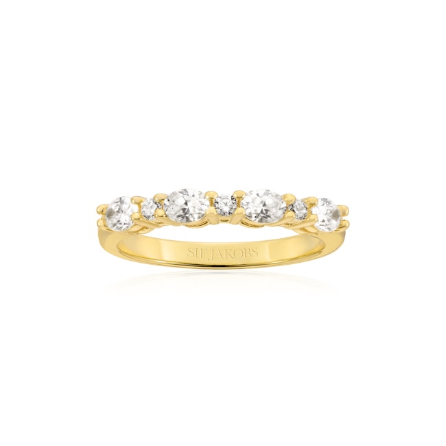 Sif Jakobs Ellera Ovale Ring - SJ-R2416-CZ-YG