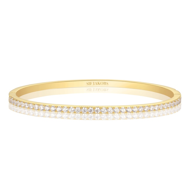 Sif Jakobs Ellisse Bracelet Jonc - SJ-BG2344-CZ-YG