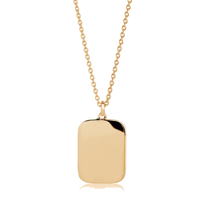 Sif Jakobs Follina Pianura Quadrato Collier - SJ-P1071-YG38-45