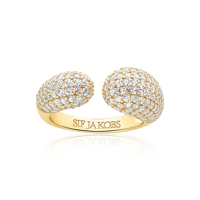 Sif Jakobs Goccia Bague - SJ-R2481-CZ-YG