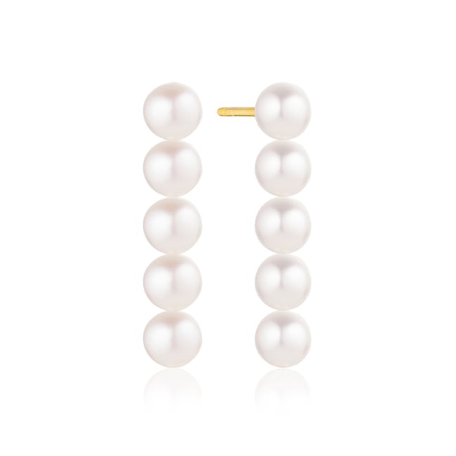 Sif Jakobs Padua Cinque Drop Earrings - SJ-E2446-P-YG