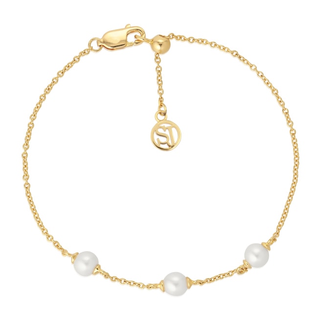Sif Jakobs Padua Tre Bracelet - SJ-B22225-P-YG