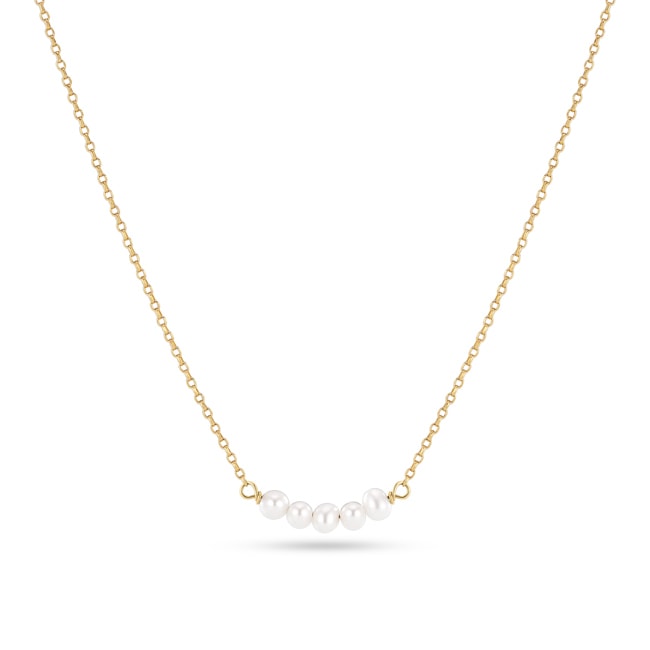 Sif Jakobs Perla Cinque Collier - SJ-N2735-P-YG