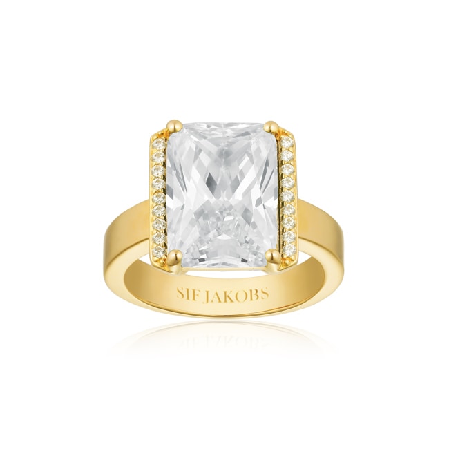 Sif Jakobs Roccanova Altro Grande Bague Cocktail - SJ-R42267-CZ-YG