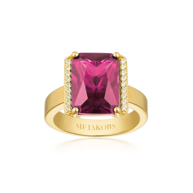 Sif Jakobs Roccanova Altro Grande Bague Cocktail - SJ-R42267-PKCZ-YG