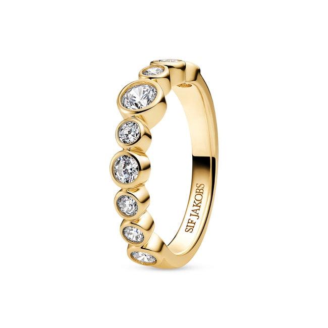 Sif Jakobs Sardinien Bague Mémoire - SJ-R2770-CZ-YG