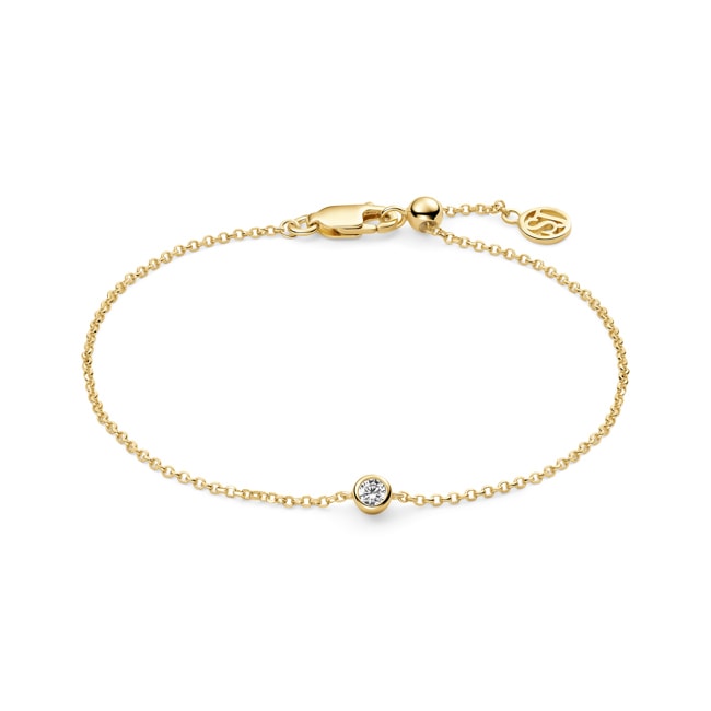 Sif Jakobs Sarzana Uno Bracelet - SJ-B2632-CZ-YG