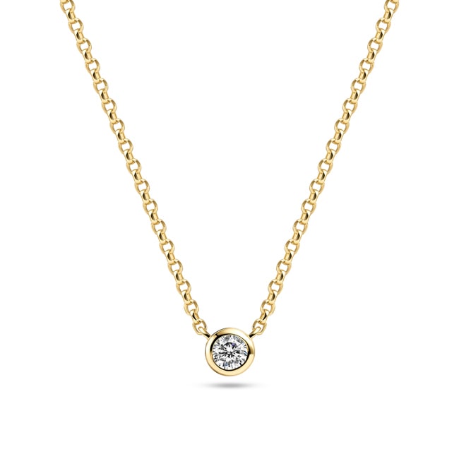 Sif Jakobs Sarzana Uno Collier - SJ-N2632-CZ-YG