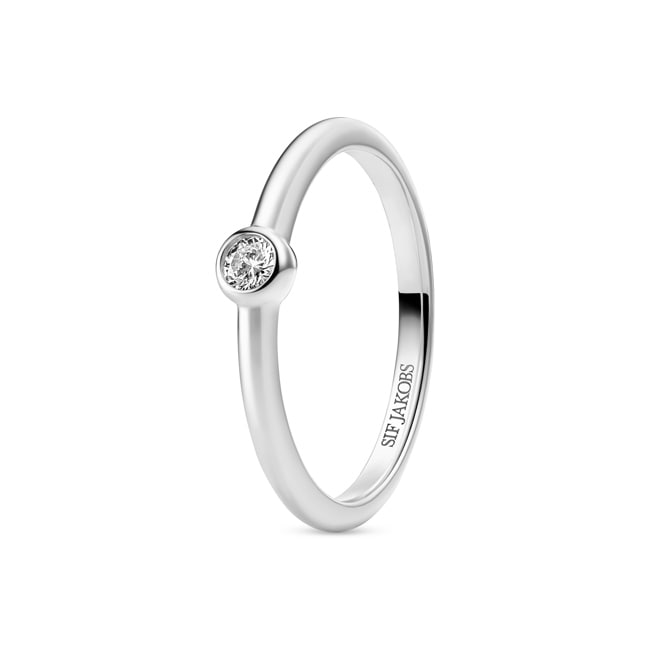 Sif Jakobs Sarzana Uno Bague Solitaire - SJ-R2632-CZ