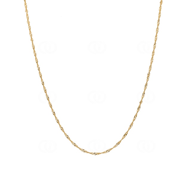 Singapore Chain 750/18 K Yellow Gold 1.5mm - CSI1002