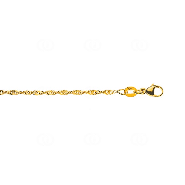 Singapore Chain 750/18 K Yellow Gold 1.9mm - CSI1003