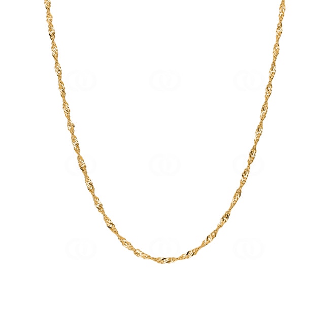 Singapurkette 750/18 K Gelbgold 2.4mm - CSI1004