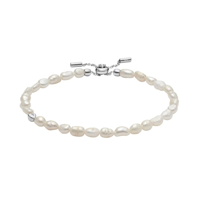 Skagen Armband Agnethe Pearl Schiebeverschluss Süsswasserperlen weiss - SKJ1833040