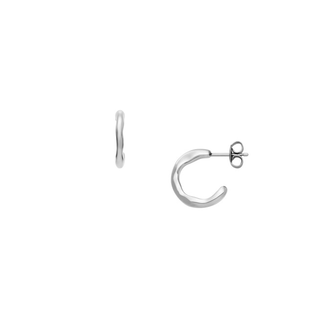 Skagen Hoop earrings Moderne Stak Silvery - SKJ1869040