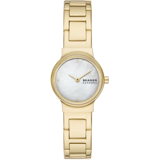 Skagen Freja Lille Doré / Blanc Skagen Freja Lille Doré / Blanc - SKW3167