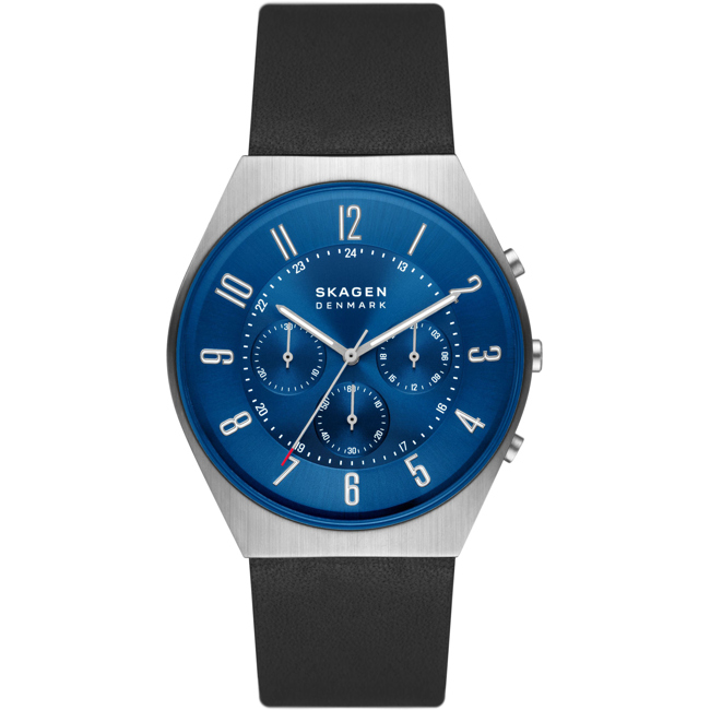 Skagen Grenen Chronographe Bleu / Noir - SKW6820