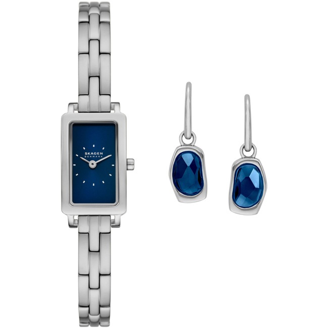 Skagen Hagen Micro Set Blau / Silbrig 31mm - SKW1157SET