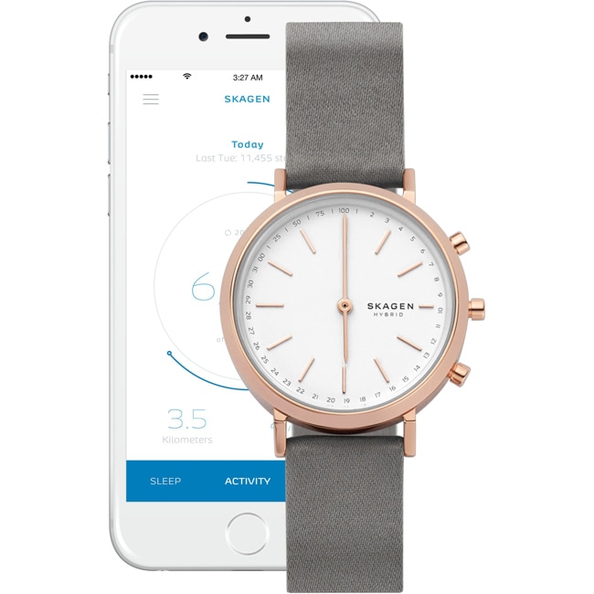 skagen hald connected hybrid smartwatch