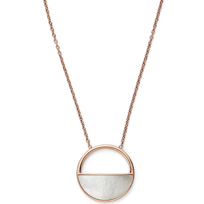 Skagen Necklace Agnethe Half Moon MOP - SKJ0997791