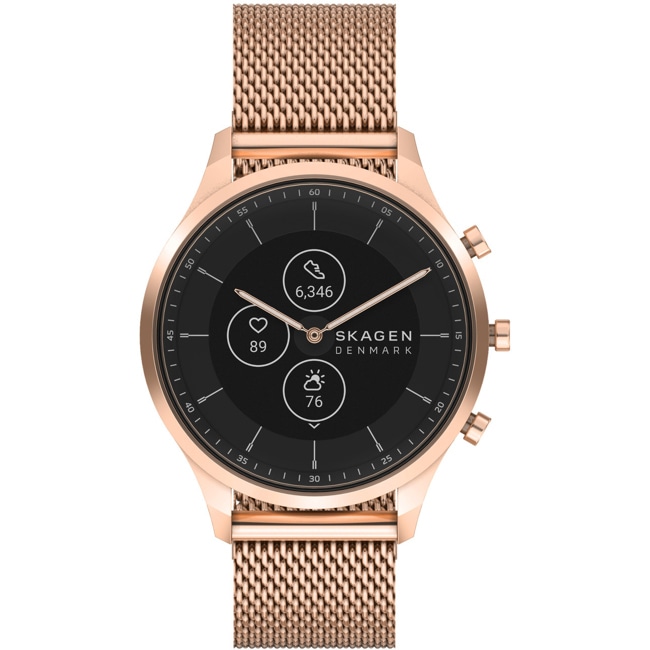Skagen Jorn 38 Hybrid Smartwatch HR Rosé - SKT3300