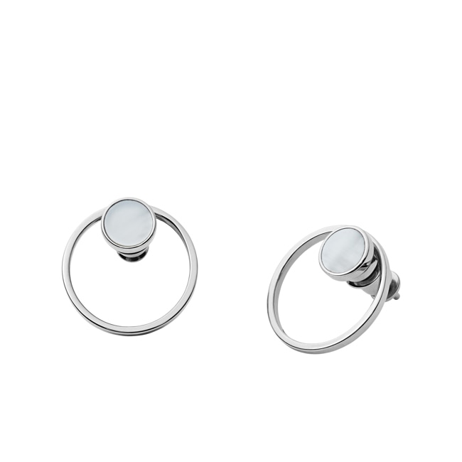 Skagen Ohrstecker Agnethe Full Moon MOP - SKJ1096040