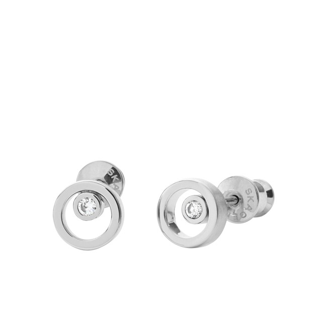 Skagen Ohrstecker Elin Silbrig - SKJ0836040