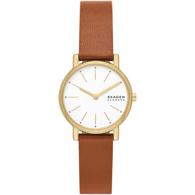 Skagen Signatur Lille Gold / Brown Skagen Signatur Lille Gold / Brown - SKW3121