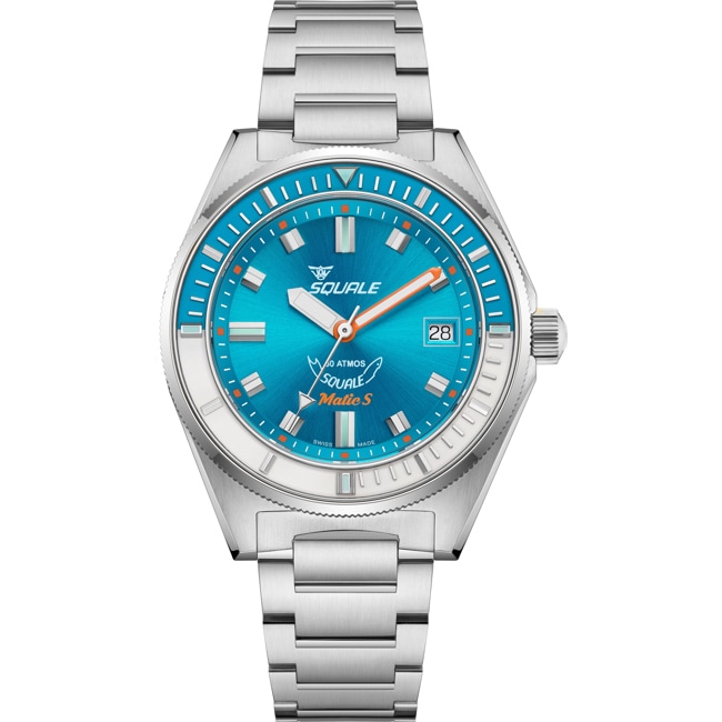 Squale Matic S Light Blue Bracelet - MATICLBWLB.SSBX