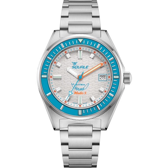 Squale Matic S White Bracelet - MATICLBWT.SSBX