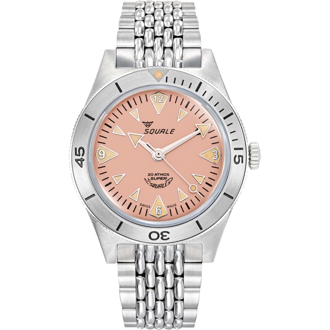 Squale Super-Squale Big Arrows Salmon Bracelet - SUPERSSASA.AC