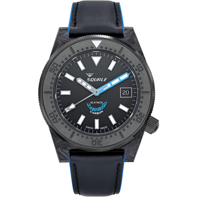 Squale T-183 Forged Carbon Blue - T183FCBL