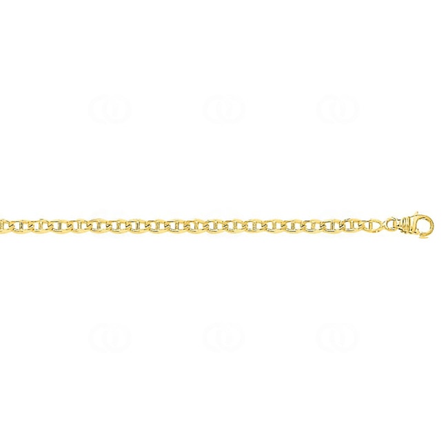 Collier Bâton gourmette or jaune 750/18 ct 3mm - 533.3