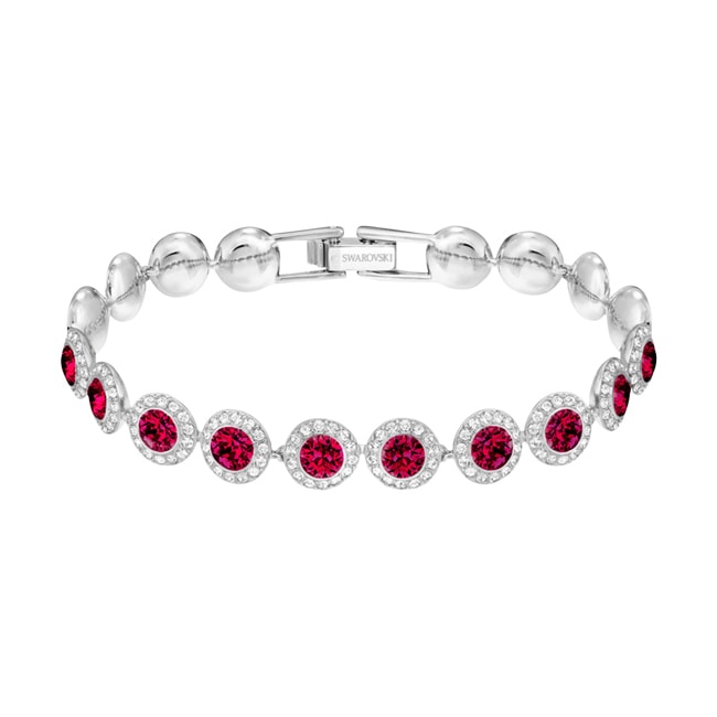 Swarovski Angelic Armband, rot, rhodiniert - 5446006