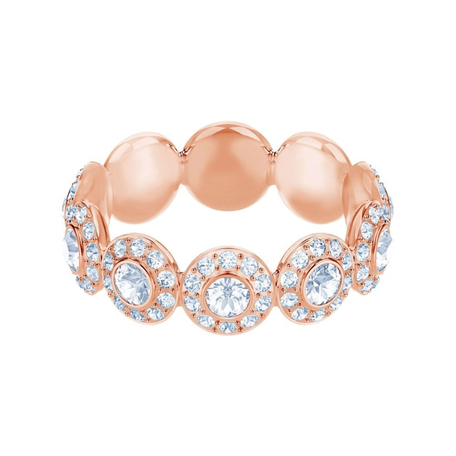 Swarovski Angelic Ring, weiss, rosé vergoldet - M5448854