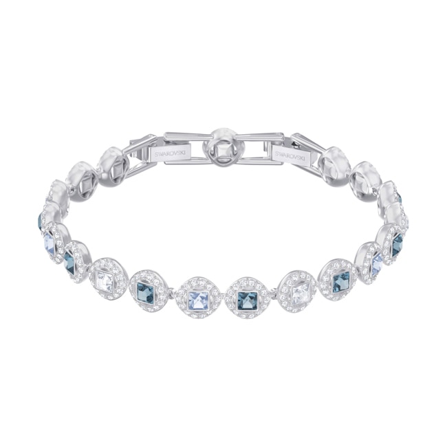 Swarovski Angelic Square Armband, weiss, rhodiniert - 5289514