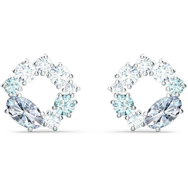 Swarovski Attract Circle Ohrstecker, rhodiniert - 5570943