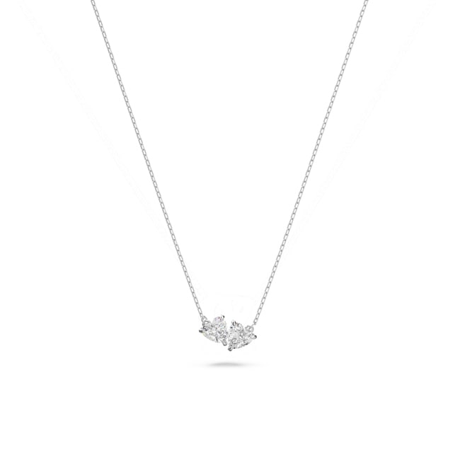 Swarovski Collier Attract Soul, blanc, métal rhodié - 5517117