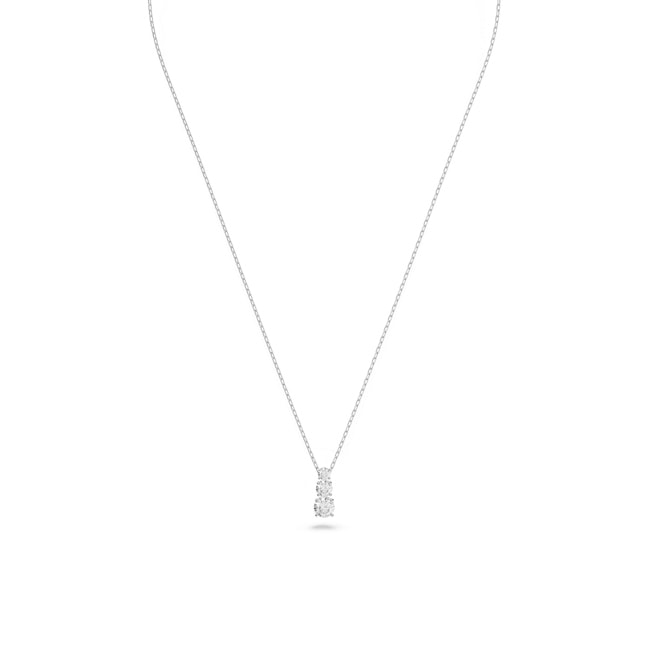 Swarovski Collier Attract Trilogy, blanc, métal rhodié - 5414970