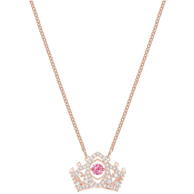 Swarovski Bee A Queen Halskette, rod, rosé vergoldet - 5510986