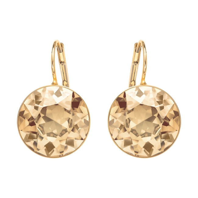 Swarovski Bella earrings, gold plated - 901640