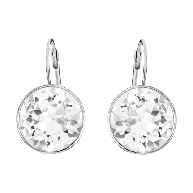 Swarovski Boucles d'oreilles Bella, blanc, métal rhodié - 883551