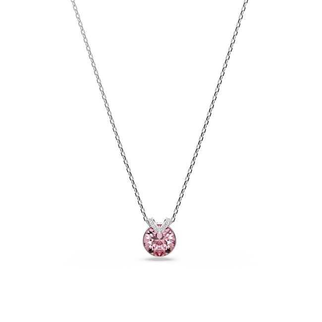 Swarovski Bella V Necklace Pink Rhodium plated - 5734230