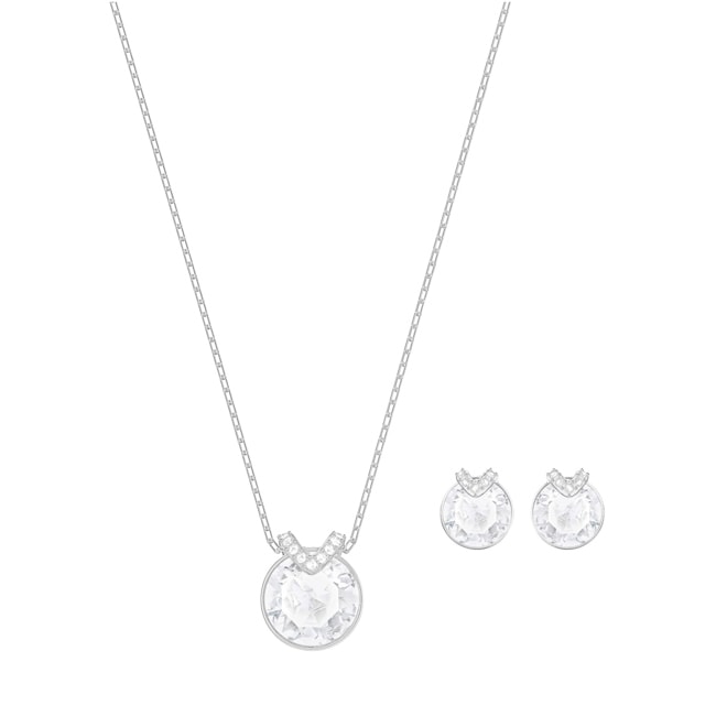 Swarovski Bella V Set | Halskette mit Ohrstecker - 5528937