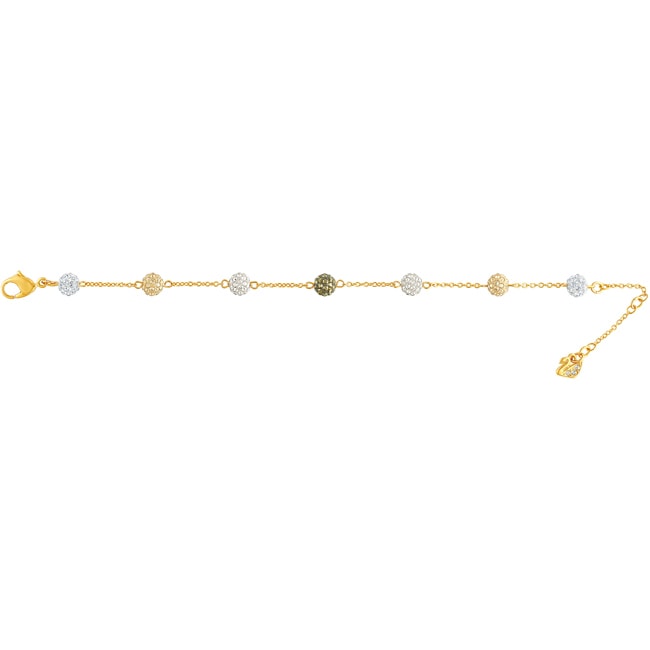 Swarovski Blow bracelet Multicoloured gold plated ladies jewellery 5528202
