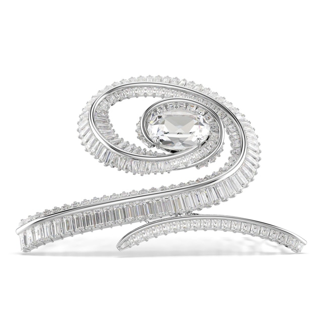 Swarovski Capsule Hair Clips Rhodium plated - 5720867