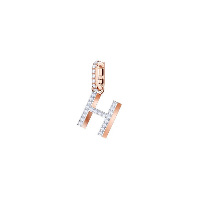 Swarovski Charm Pendant Letter H - 5437622