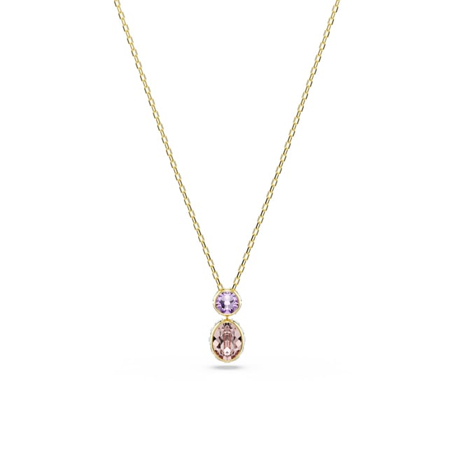 Swarovski Chroma Collier Mehrfarbig vergoldet - 5741586