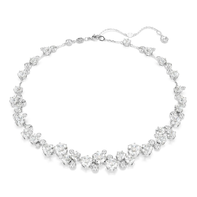 Swarovski Constella Necklace Mixed round cuts Rhodium plated Swarovski Constella Necklace Mixed round cuts Rhodium plated - 5722472